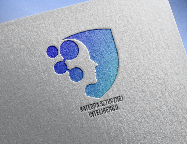 Projektowanie logo dla firm,  Logo Katedry Sztucznej Inteligencji, logo firm - jareckipw